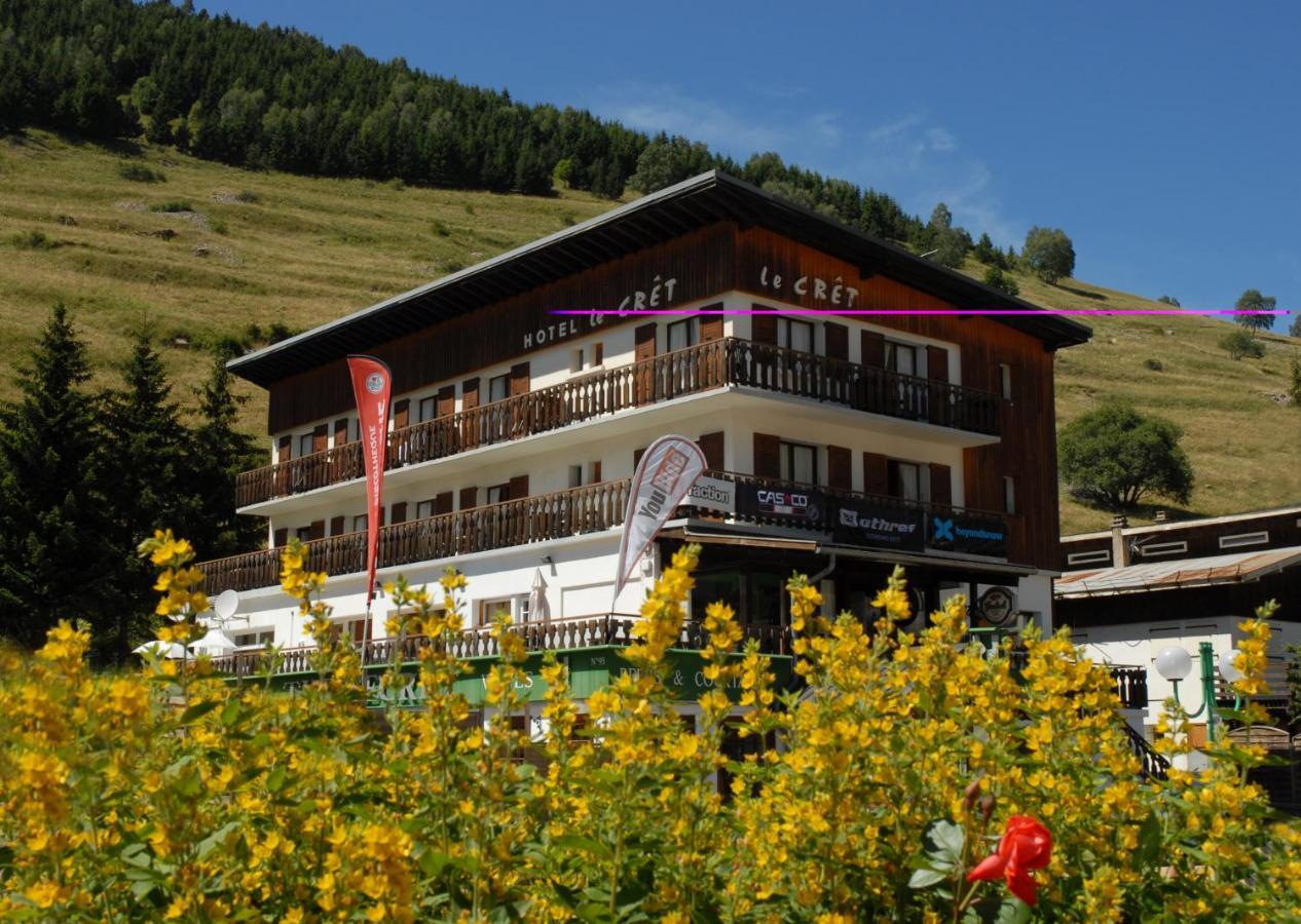 Hotel Le Cret Les Deux Alpes Exterior foto